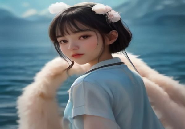 日本演艺文化研究主题视觉图，玫红渐变背景下展现日本著名女优的艺术形象与文化符号，画面精致有质感